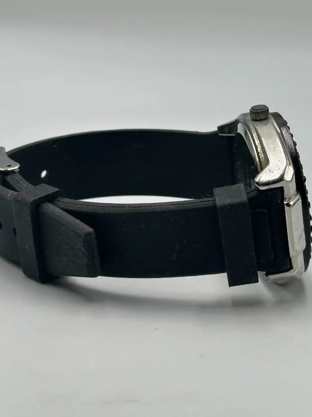 3/$30 Batgirl Pink Emblem Watch Women Silver Tone Black Rhinestone Bezel